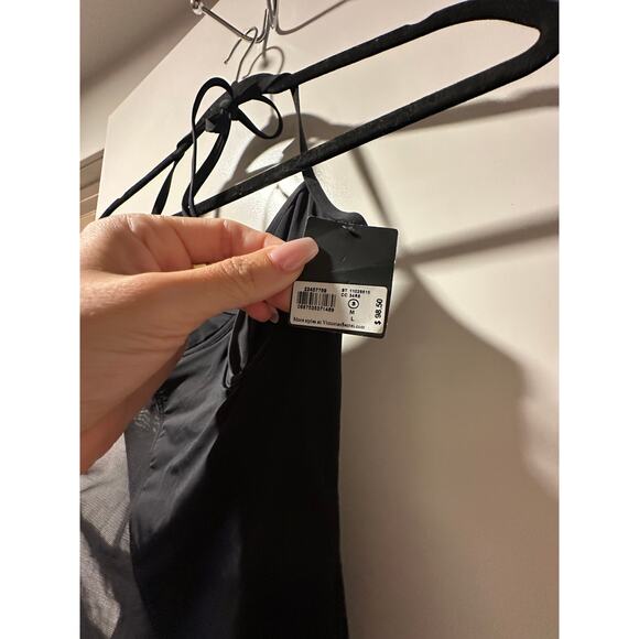 Victoria's Secret Mesh Cutout Halter Monokini Black One Piece Swimsuit Size S - Picture 3 of 4